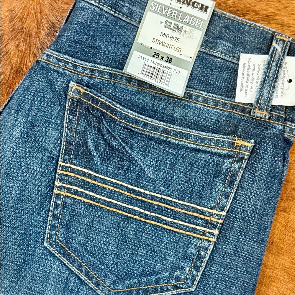 Men's Cinch Jeans Slim Fit Silver Label - Sz. 29x38